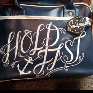 Sourpuss Hold fast Navy bag New